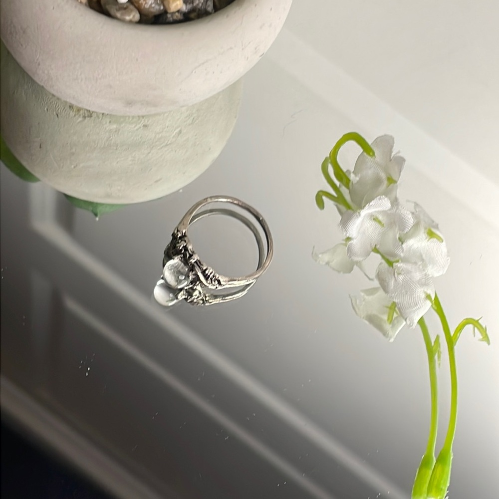 Silver Illusion ring
